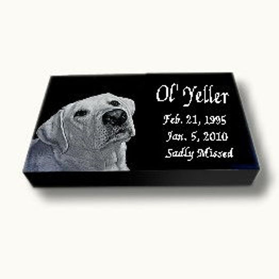 Picture of Pet  Headstone Marker