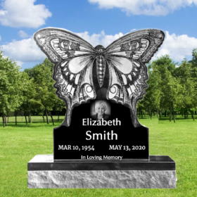 Picture of Butterfly Headstone 33"x6"x32"