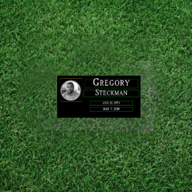 Picture of Temporary Headstone for graves FREE PHOTO