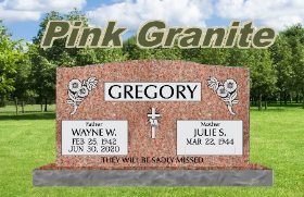 Picture for category Pink Granite Headstones