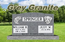 Picture for category Grey Granite Headstones